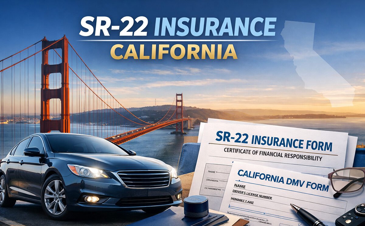 SR-22 Insurance for Suspended License in California USA
